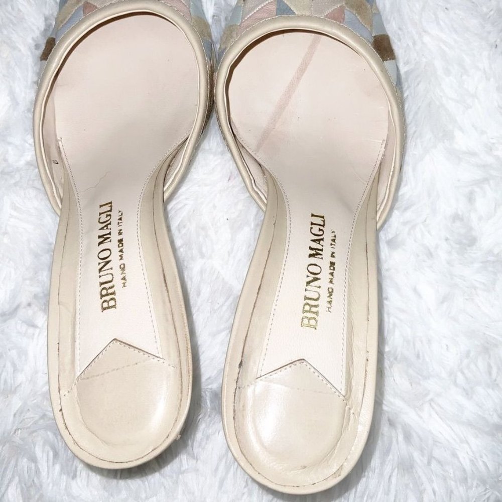 Vintage Bruno magli kitten heels - Picture 5 of 11